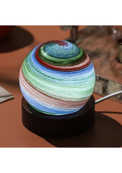 Dream Planet Yaratıcı Küçük Masa Lambası Yatak Odası Başucu Atmosfer Yıldızlı Gökyüzü (Yurt Dışından)