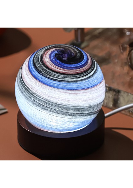 Dream Planet Yaratıcı Küçük Masa Lambası Yatak Odası Başucu Atmosfer Yıldızlı Gökyüzü (Yurt Dışından)