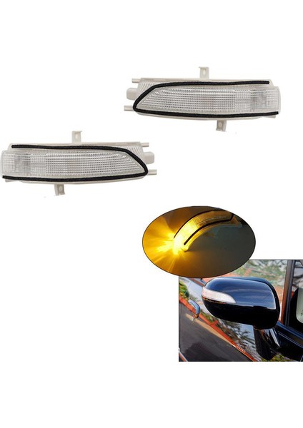 Araba Dikiz Aynası LED Dönüş Sinyali Lambası Uyarı Işığı Honda Fıt Jazz Fıt Salon Şehır 2003-2008 (Yurt Dışından) fiyatları
