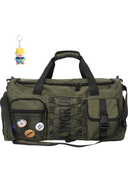 Seyahat Çantası Erkek El Bagaj Çantası Büyük Kapasiteli Iş Seyahati Crossbody Çantası Fitness Yoga Sırt Çantası Kadın (Yurt Dışından)