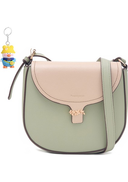 Basit Moda Çanta Kadın Omuz Çanta Crossbody Çanta Eyer Çanta (Yurt Dışından)