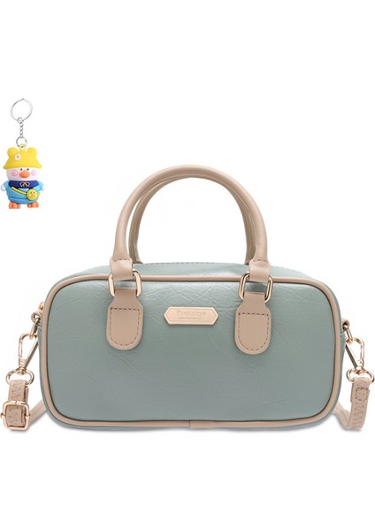 Basit Cüzdan Fermuarlı Küçük Kare Çanta Bayan Crossbody Omuz Küçük Çanta (Yurt Dışından)