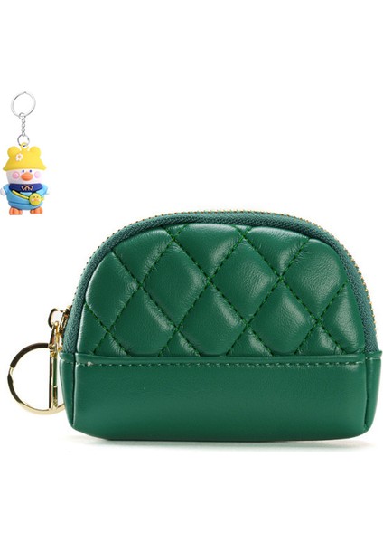 Basit Cüzdan Çok Yönlü Fermuarlı Clutch Bayan Kısa Kart Tutucu Para Cüzdanı (Yurt Dışından)