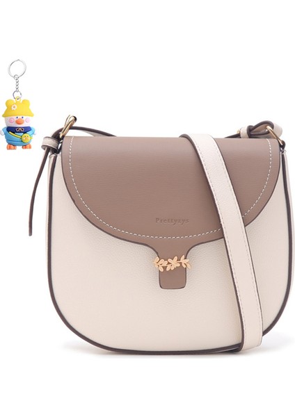 Basit Moda Çanta Kadın Omuz Çanta Crossbody Çanta Eyer Çanta (Yurt Dışından)