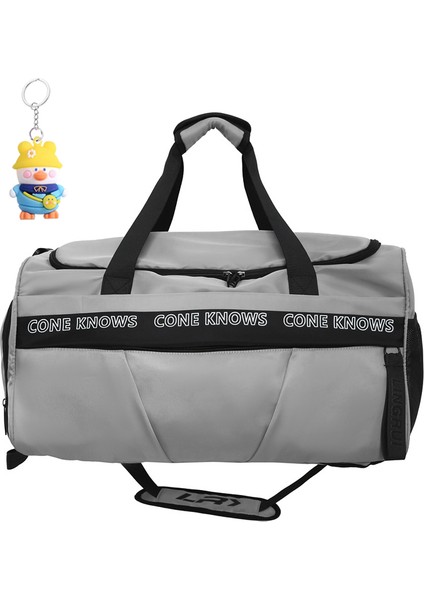 Seyahat Çantası Islak ve Kuru Ayırma Spor Çantası Kadın Eğitim Yüzme Çantası Duffel Çantası Casual Crossbody (Yurt Dışından)