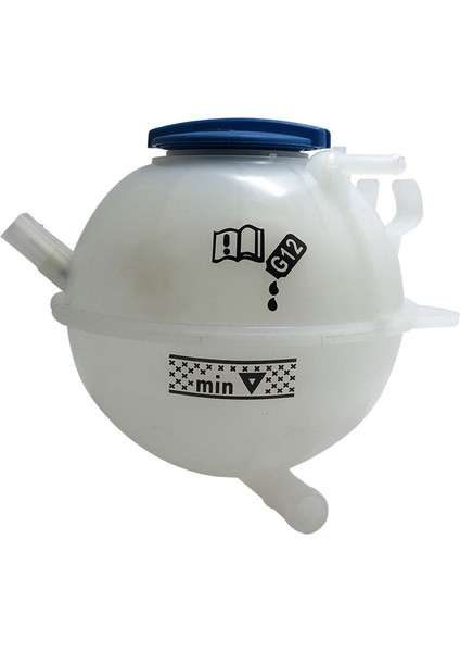 Motor Radyatörü Soğutucu Rezervuar Tankı Şişe ve Kapağı Golf Mk6 Jetta Mk5 Tıguan Passat cc 1k0 121 407 A (Yurt Dışından)