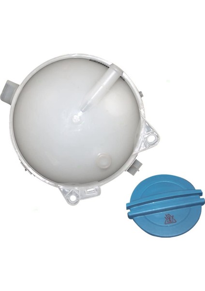 Motor Radyatörü Soğutucu Rezervuar Tankı Şişe ve Kapağı Golf Mk6 Jetta Mk5 Tıguan Passat cc 1k0 121 407 A (Yurt Dışından) fiyatları