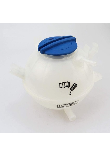 Motor Radyatörü Soğutucu Rezervuar Tankı Şişe ve Kapağı Golf Mk6 Jetta Mk5 Tıguan Passat cc 1k0 121 407 A (Yurt Dışından) modelleri