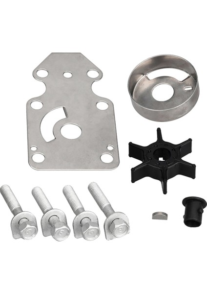 63V-W0078 Su Pompası Pervane Onarım Takımı Yamaha Pervane Dıştan Takmalı Motorlar 2 Zamanlı 9.9 Hp 15 Hp 1996-2019 Için Uygundur (Yurt Dışından) modelleri