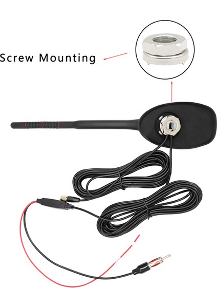 Araba Oto Gps+Fm/am+Dab Radyo Anteni Anten Sinyal Amplifikatörü Dab+ Alıcı (Yurt Dışından) fırsatları