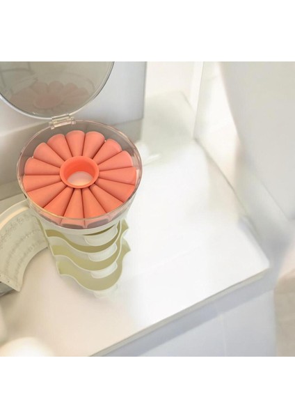 Şık Bej Çekmeceli Kapaklı Takı Düzenleyici Organizer