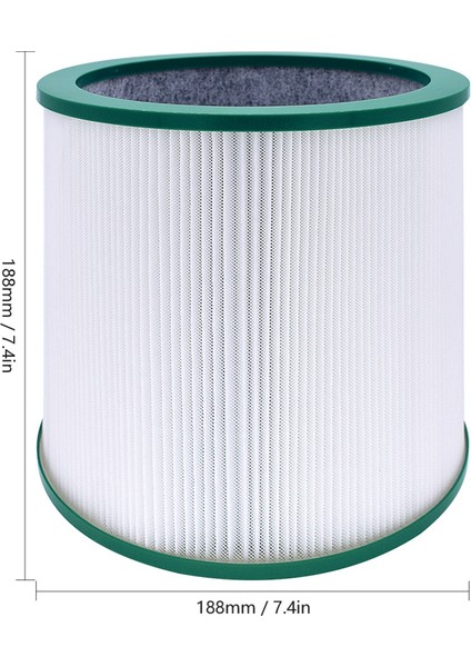 Dyson Pure Cool Link TP01, TP02, TP03, BP01, AM11 Kule Hava Temizleme Filtresi Parçaları Için TP02 Hepa Filtre Değişimi (Yurt Dışından) modelleri