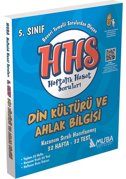 1438 - 5.Sınıf Din Kültürü Haftalık Hasat Soruları (HHS) fiyatları