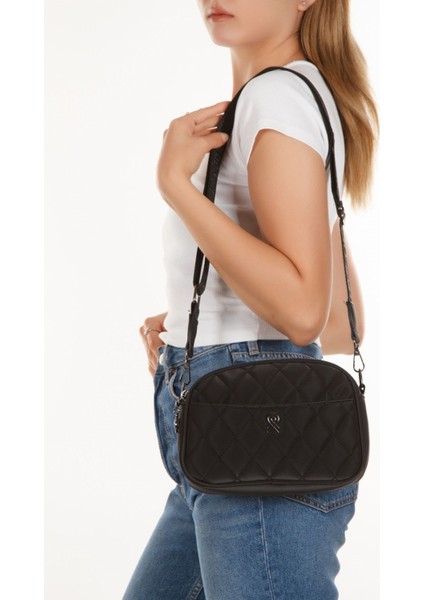 Kadın Çapraz Askılı Omuz Çantası NEW235 - Siyah fiyatları