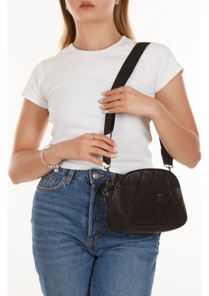 Kadın Çapraz Askılı Omuz Çantası NEW235 - Siyah modelleri