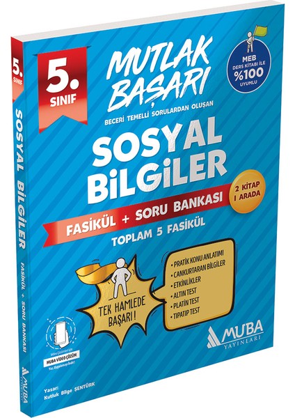MB 5.Sınıf Sosyal Bilgiler Fasikül + Soru Bankası modelleri