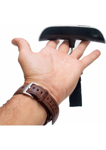 Dijital 50 kg El Kantarı ve Poşet Taşıma Aparatı, Gri Renk fırsatları