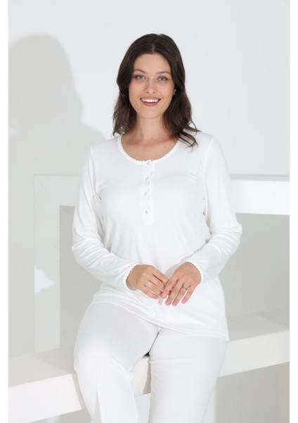Bambu Uzun Kol Hamile Lohusa Pijama Takımı 30270-30273 modelleri