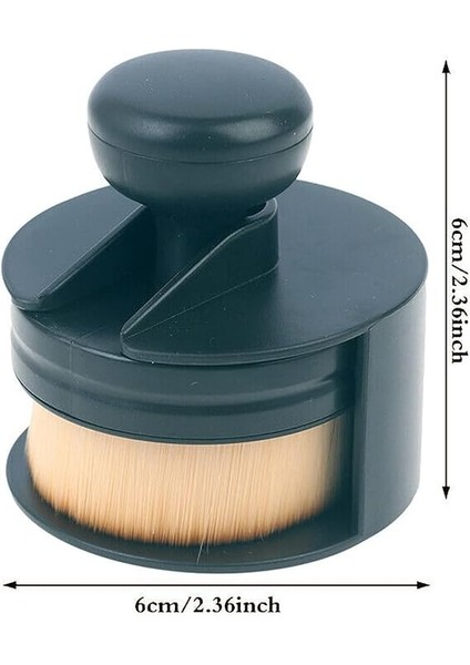 Fondöten Fırçası, Kapatıcı Fırçası, Yumuşak, Profesyonel, Kolay Uygulanabilir Siyah Fırça indirimleri