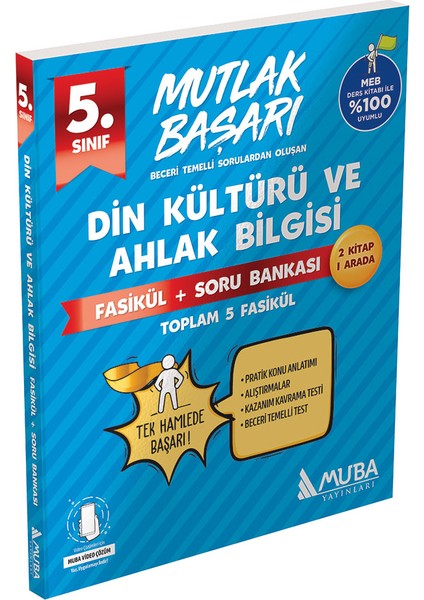 Muba 5.Sınıf Din Kültürü Fasikül + Soru Bankası modelleri