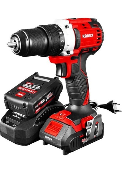 Akülü Darbeli Matkap 50 Nm 20V Çift Batarya ve Şarj Cihazıyla Set