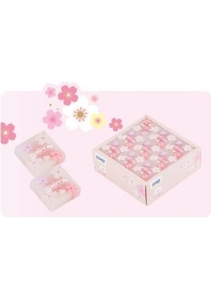 Silgi Transparan Flower