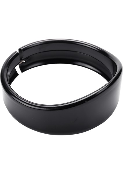 Motosiklet Far Trim Halkaları 5.75 Inç Far Visor Stil Trim Halkası Siyah Süslemeleri Visor Trim Halkaları Harley Davidson Dyna Fxse Flstsb Fxs Fxstc Için Uyumlu (Siyah) (Yurt Dışından) fiyatları