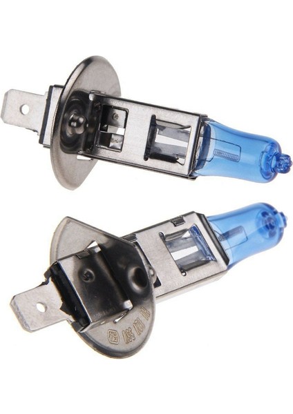 2x H1 6000K Xenon Gaz Halojen Far Beyaz Işık Ampulleri 55W 12V (Yurt Dışından)