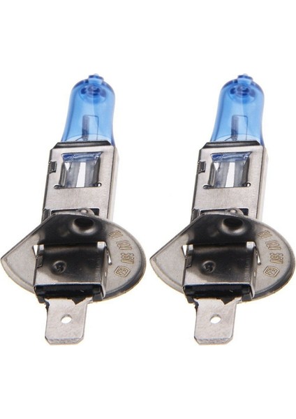 2x H1 6000K Xenon Gaz Halojen Far Beyaz Işık Ampulleri 55W 12V (Yurt Dışından) fırsatları