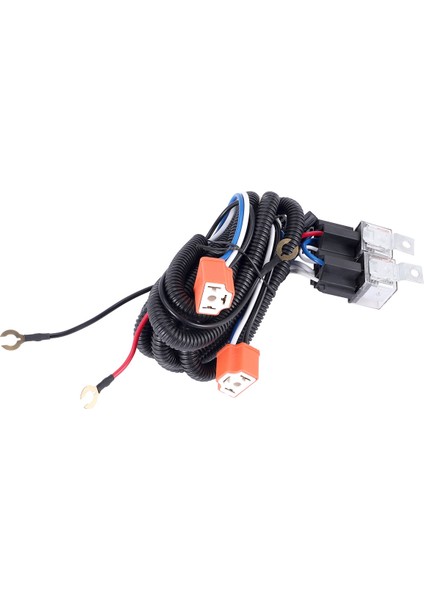 H4 Negatif Anahtarlı LED Far Lambası Ampul Röle Kablo Demeti Fiş Takımı (Yurt Dışından) fiyatları