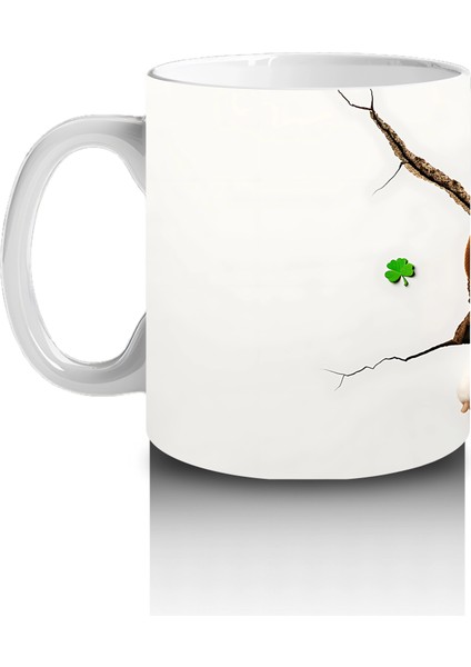 Şans Şapkası Takan Labrador – Baskılı Kahve Kupası fiyatları