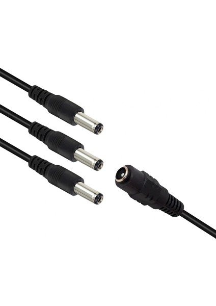 Power Dişi To 3 Erkek Power Kablo Çoklayıcı