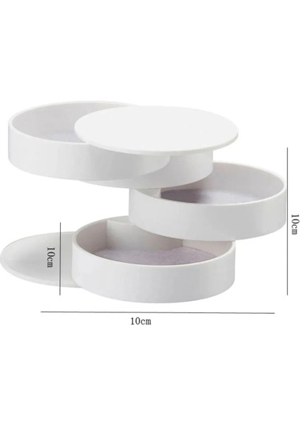 Beyaz Takı Saklama Kutusu Organizer, Şık ve Pratik Düzenleyici fiyatları