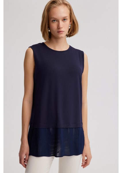 Sleeveless Pleated Undershırt fiyatları