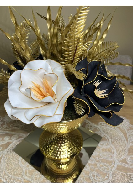 Ayaklı Gold Eva Aranjman(AYNA DAHİL DEĞİLDİR.) fiyatları