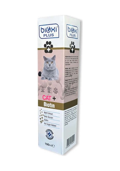 Plus Cat Biotin 100 ml Skt : 05/2027