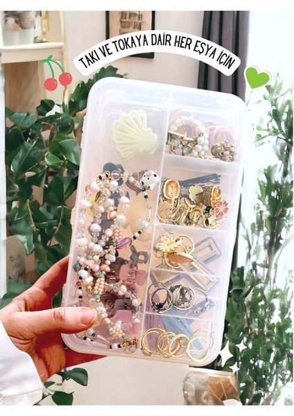 Iki Adet Çok Katlı Takı ve Dikiş Düzenleyici Kutu Beyaz fiyatları