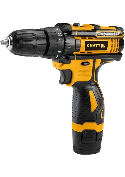 12V Akülü Matkap Seti, Taşımalı, 25 Tork, Güçlü ve Pratik Kullanım