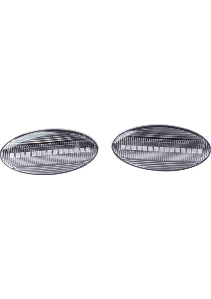 Araba LED Dinamik Yan Işaretleyici Dönüş Sinyal Işığı Subaru Impreza 2008-2011 Için Flaşör Araba Aksesuarları Şeffaf (Yurt Dışından)