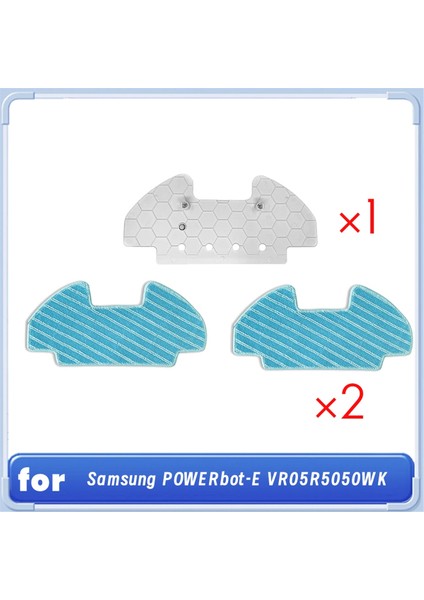 Samsung Powerbot-E VR05R5050WK Elektrikli Süpürge Parçaları Için Paspas Pedi ile Paspas Tutucu Temel Elektrikli Süpürge Aksesuarları (Yurt Dışından)