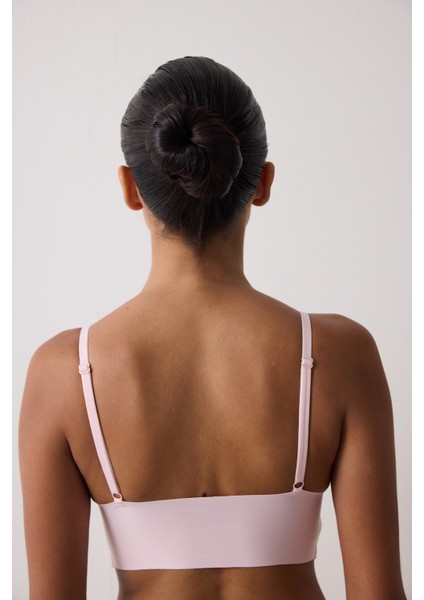 Broderie Pembe Bralet fırsatları