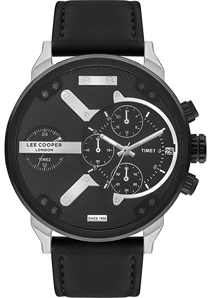 LC07491.351 Erkek Kol Saati | Multifonksiyon Deri Kordonlu Spor Model