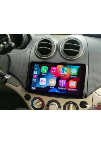 Chevrolet Aveo 2006-2011 Yıl Uyumlu 9 Inç Android Multimedya Carplay+Android Auto+Navigasyon fiyatları