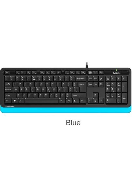 FK10 USB Kablolu Multimedia Klavye Mavi fırsatları