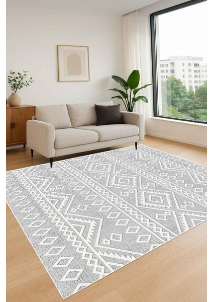 Dijital Kaymaz Yıkanabilir Modern Salon Halısı Mutfak Halısı Koridor Halısı Yolluk