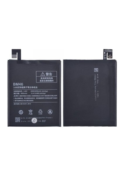 Xiaomi Redmi Note 3 Uyumlu Batarya BM46