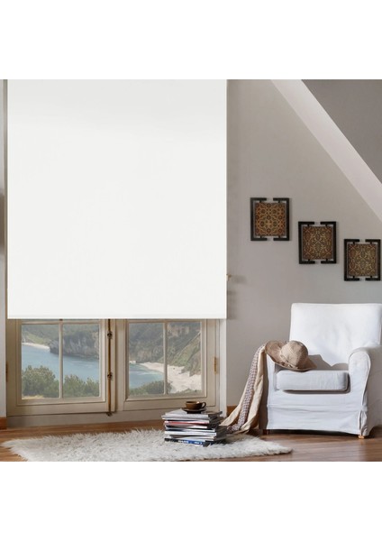 Blackout Stor Perde Karartma Gün Işığı Geçirmez Offwhite