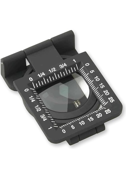 Carson 5x Metal Keten Deneme Büyüteci 30 mm Güçlü Cam Mercek (Lt-80) Kompakt, Katlanabilir Metal Keten Test Büyüteci fiyatları