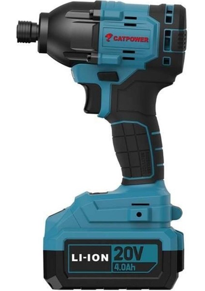 Güçlü ve Hafif Akülü Torklu Vidalama, 4,0 Ah Enerji ile Rahat Kullanım