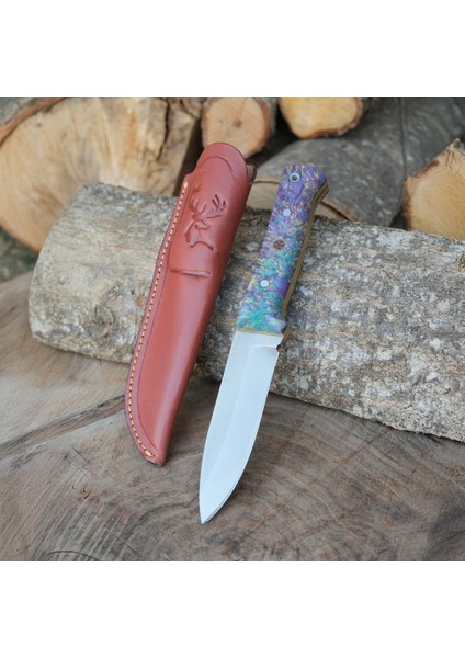 Bushcraft 22 cm - Stabilize Sap - N690 Çeliği